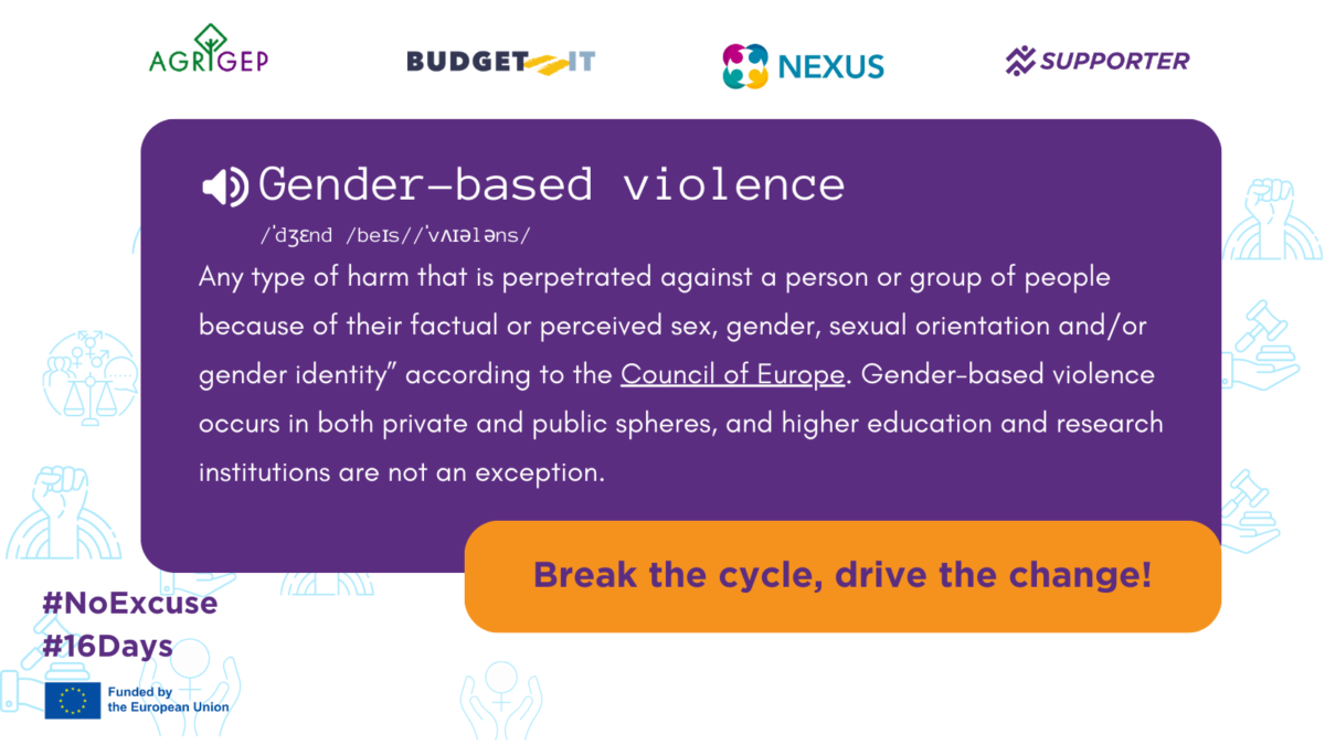 Gender-based violence(1)